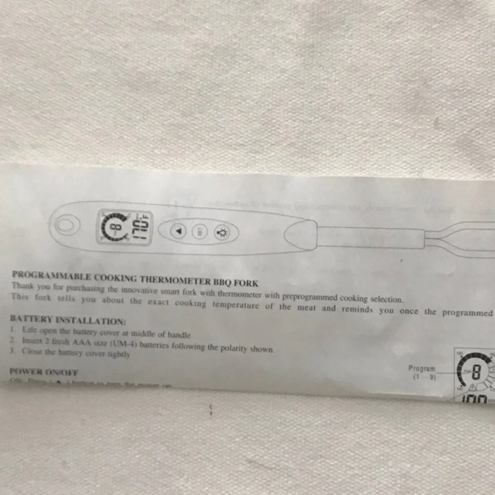 NWT Thermo-smart Cooking Fork